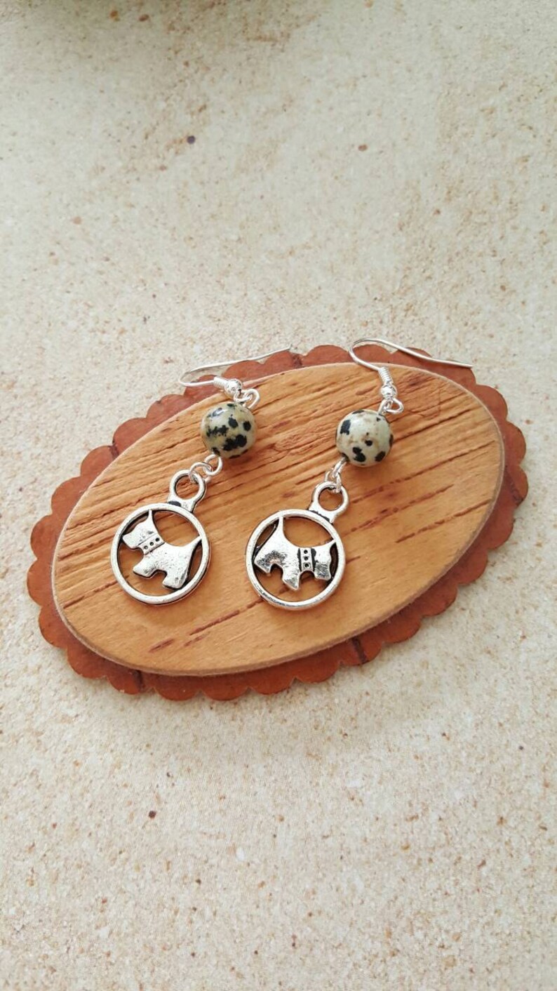 dalmation jasper earrings dalmation jasper earrings
