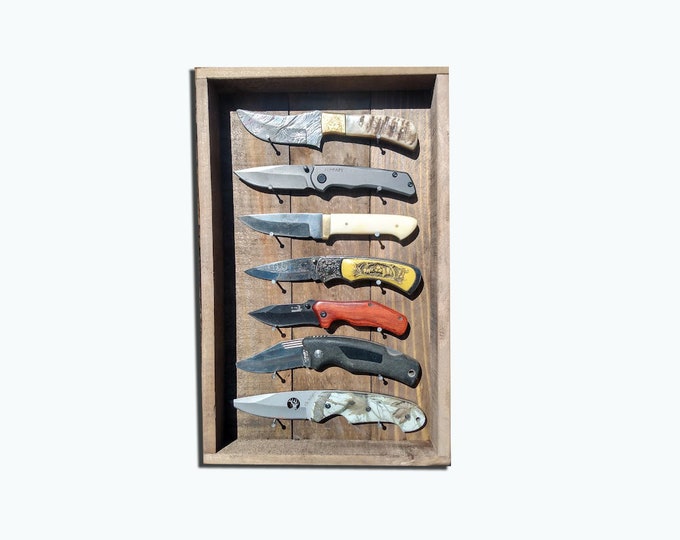 Rustic Knife Display This item is unavailable - Etsy