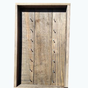 Rustic Primitive Barn Wood Knife Display Case Rack Hangs - Etsy