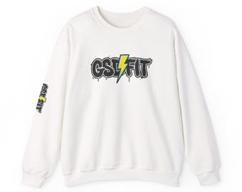 GSDFIT-sweater met bliksemlogo