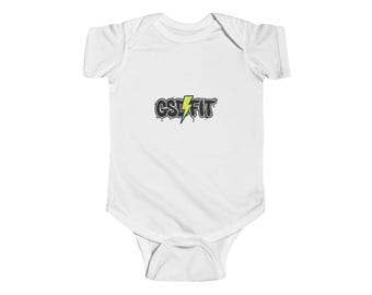 GSDFIT Lightning Logo Infant Bodysuit | Baby Onesie