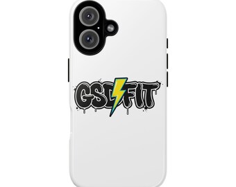 GSDFIT Lightning-graffiti-telefoonhoesje | Stevig beschermend telefoonhoesje