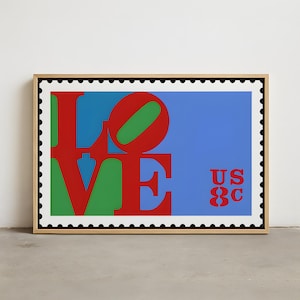 ロバート・インディアナLOVE　ペーパーウェイト　Robert Indiana Robert indiana love - Etsy 日本