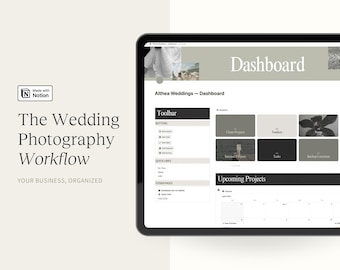 The Wedding Photography Workflow: A Notion CRM Template