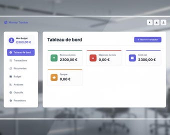 Money Tracker – Ready-to-use budget app – Personal finance and budget tracking