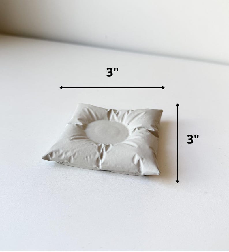Concrete Candle Holder, Modern Holder for Neutral Decor