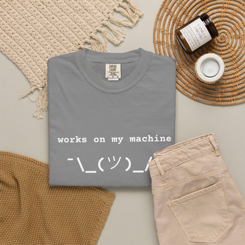 私のマシンで動作しますTシャツ、面白いプログラマーのコーディングユーモアTシャツ、開発者へのギフト 画像 8