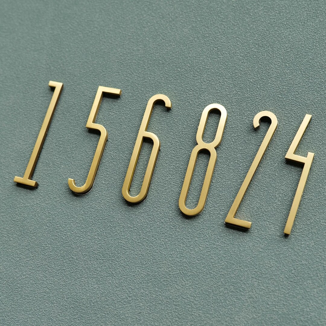 Custom Antique Brass Letters, Personalized Brass Letters, Brushed Brass ...