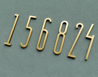 Individuelle antike Messing Buchstaben, personalisierte Messing Buchstaben, gebürstete Messing Buchstaben, Wohnkultur, 3D polierte Messing Zahlen, Metallbuchstaben