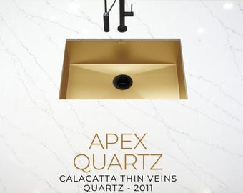 Custom Quartz Countertop, Bathroom Vanity Top, Single Sink, Vessel sink, Sink Integrated Custom Quartz Countertop, Custom Kitchen Sink