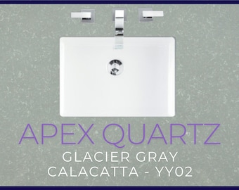 Custom Quartz Countertop, Bathroom Vanity Top, Single Sink, Vessel sink, Sink Integrated Custom Quartz Countertop, Custom Kitchen Sink