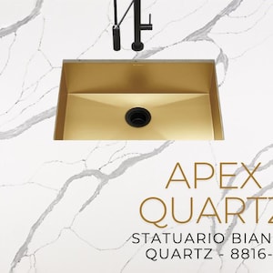Custom Quartz Countertop, Bathroom Vanity Top, Single Sink, Vessel sink, Sink Integrated Custom Quartz Countertop, Custom Kitchen Sink