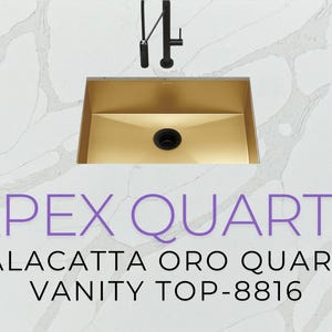 Custom Quartz Countertop, Bathroom Vanity Top, Single Sink, Vessel sink, Sink Integrated Custom Quartz Countertop, Custom Kitchen Sink