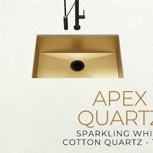 Custom Quartz Countertop, Bathroom Vanity Top, Single Sink, Vessel sink, Sink Integrated Custom Quartz Countertop, Custom Kitchen Sink