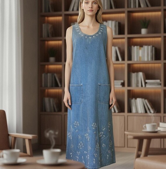love tree denim dress Sweetheart Maxi – washlabshop Discover 39 Cinderella gowns Collection:summer SIZES:29X38 Crafted from denim and