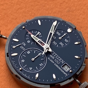Citizen 0580-S002966 Alarm Kronograf Urverk Fungerar 100% Med Ljud bild 11