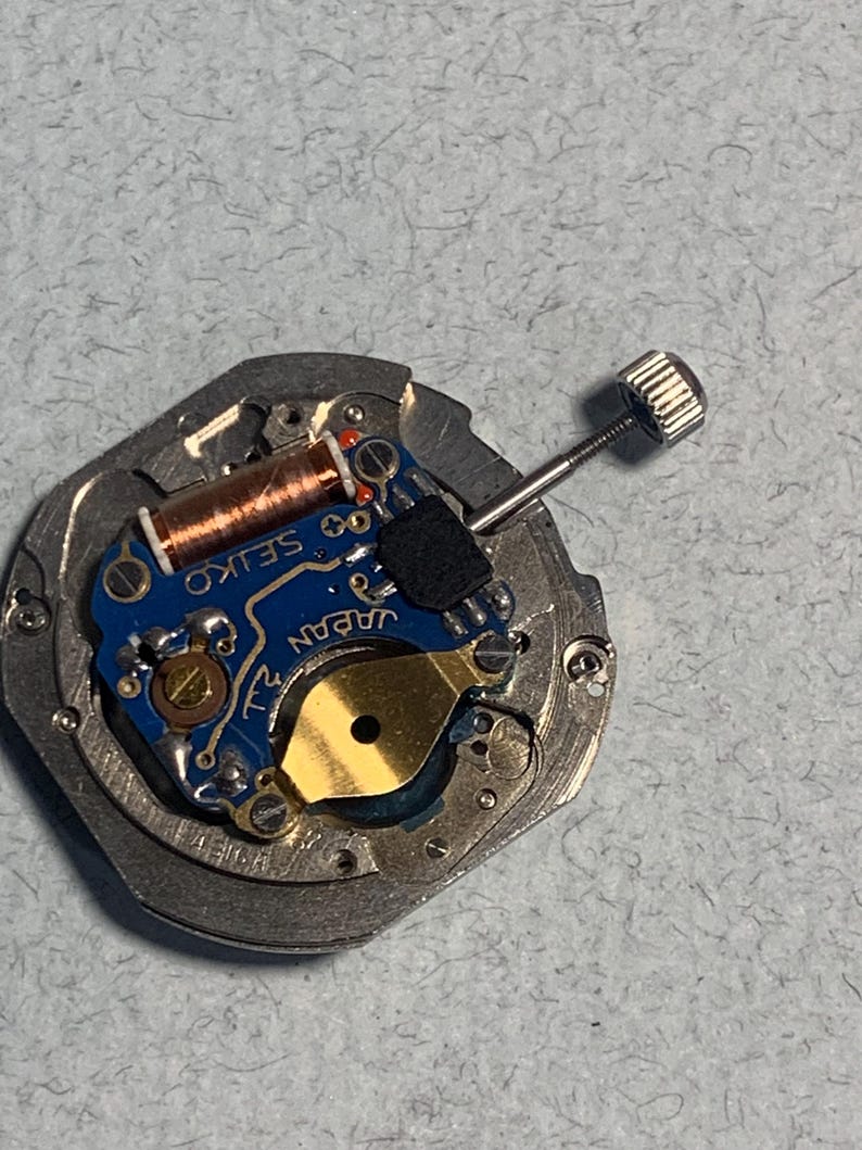 Seiko 4316A Watch Movement: Original Japan, Working Condition image 7