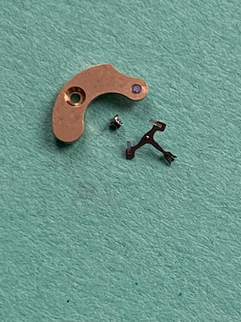 Enicar AR161 Pallet Fork With Bridge Original Swiss Movement Part image 3