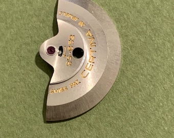 Certina 25-652 Rotor Automatic Watch Part Oscillating Weight Swiss