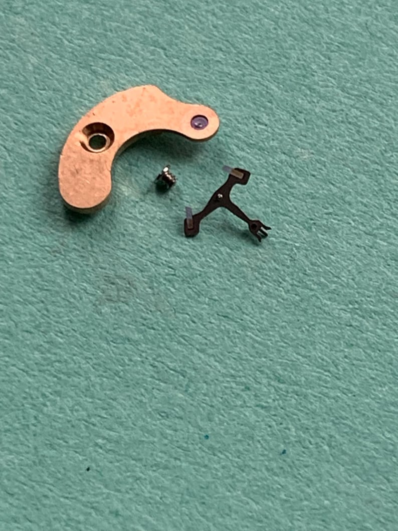Enicar AR161 Pallet Fork With Bridge Original Swiss Movement Part image 4