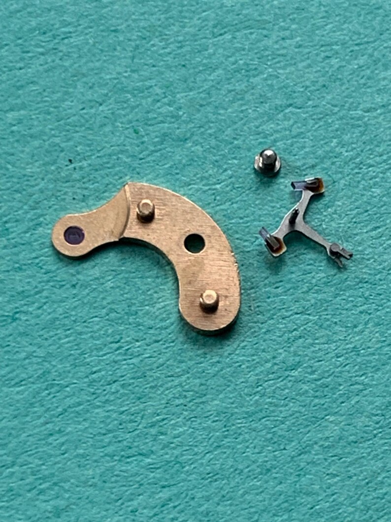 Enicar AR161 Pallet Fork With Bridge Original Swiss Movement Part image 10