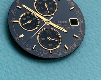 Citizen 0510A Watch Dial: Black, 29mm, Original Condition