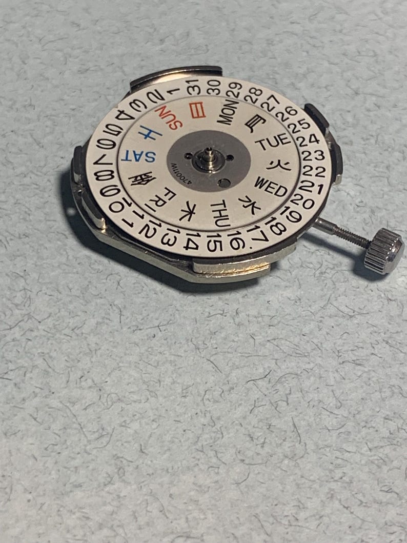 Seiko 4316A Watch Movement: Original Japan, Working Condition image 11