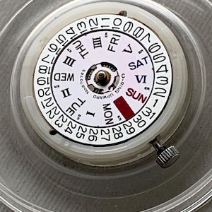 Seiko 6319 Automatic Movement Day-Date Original Japan image 14