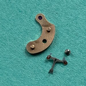 Enicar AR161 Pallet Fork With Bridge Original Swiss Movement Part image 7