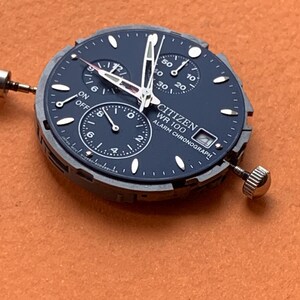 Citizen 0580-S002966 Alarm Kronograf Urverk Fungerar 100% Med Ljud bild 16