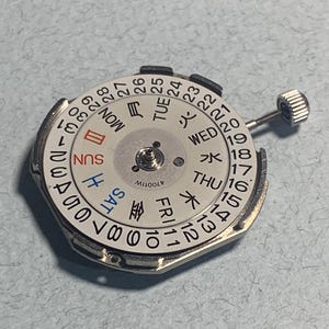 Seiko 4316A Watch Movement: Original Japan, Working Condition image 8