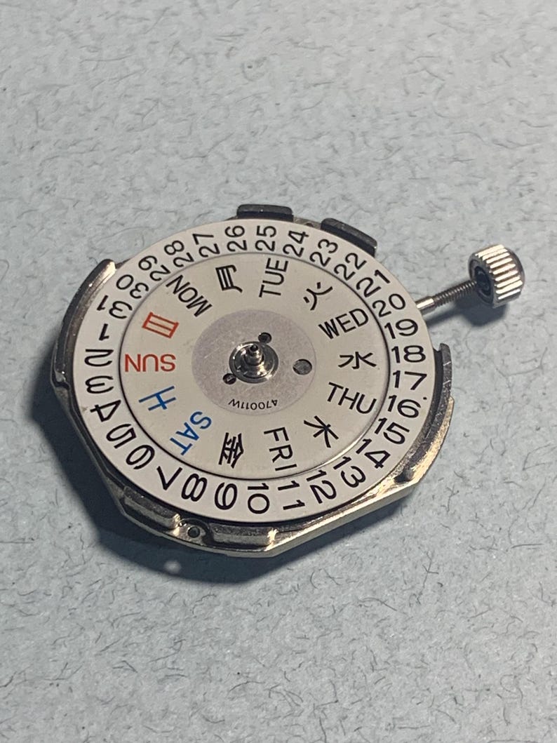 Seiko 4316A Watch Movement: Original Japan, Working Condition image 8