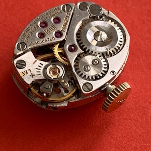 Longines Cal 410 Manual Wind Movement 17 Jewels Work image 11