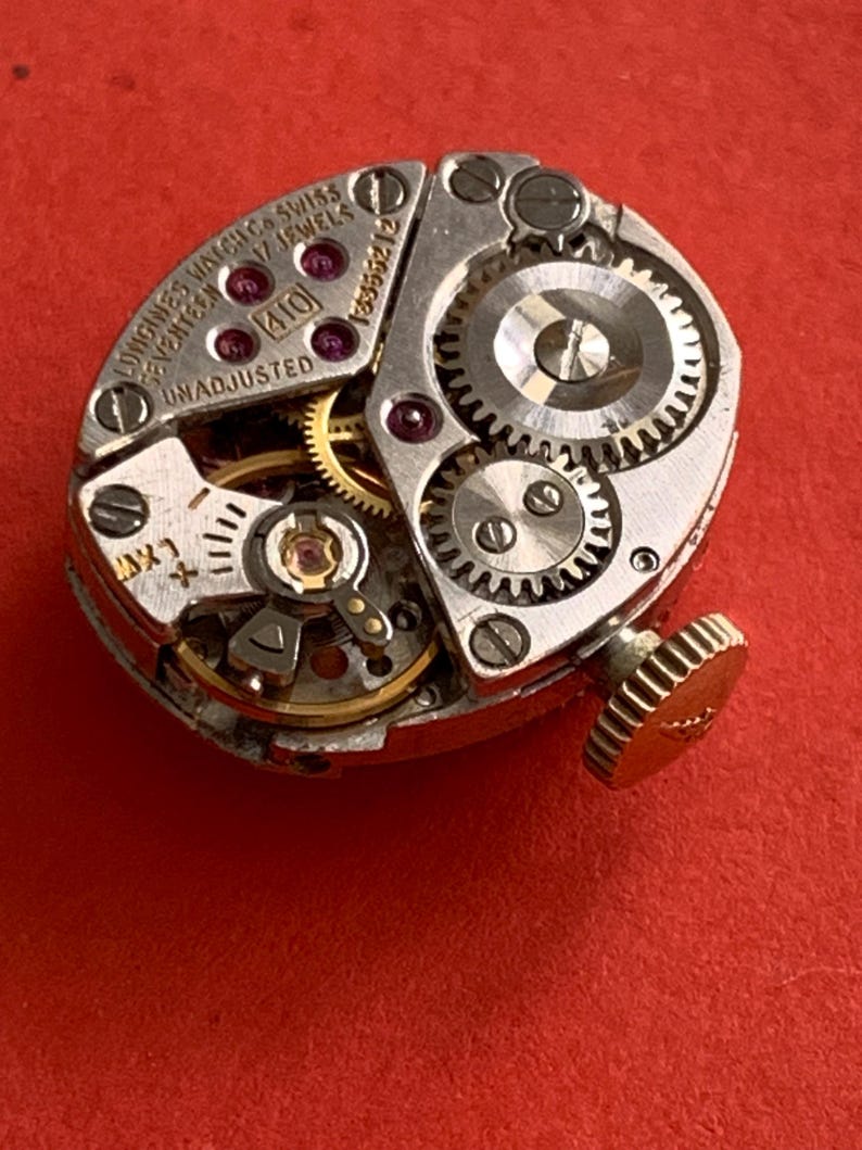 Longines Cal 410 Manual Wind Movement 17 Jewels Work image 11