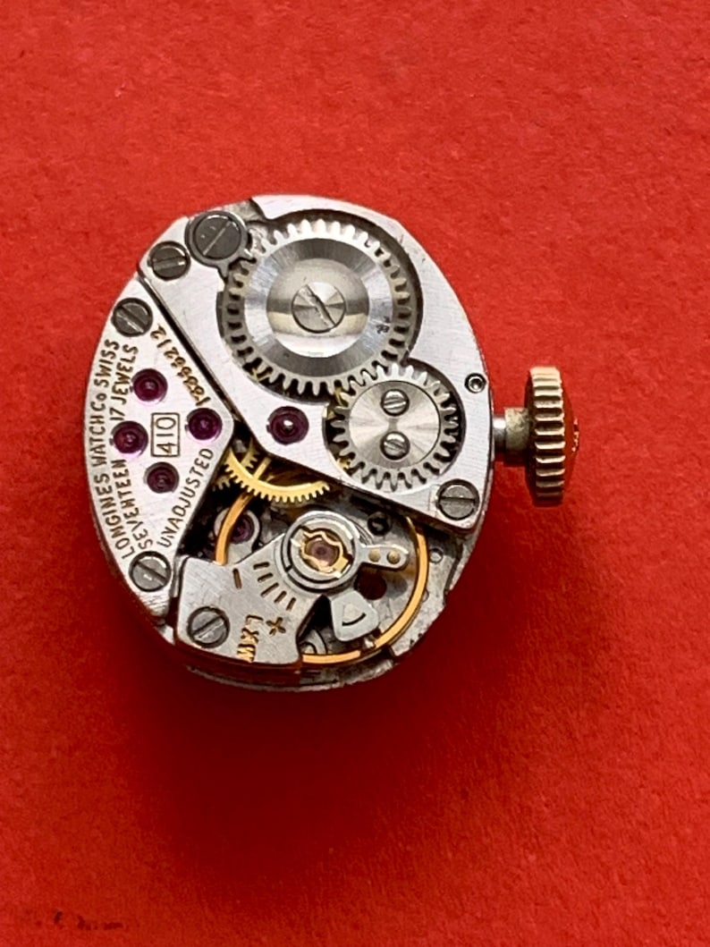 Longines Cal 410 Manual Wind Movement 17 Jewels Work image 15