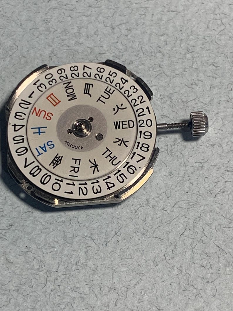 Seiko 4316A Watch Movement: Original Japan, Working Condition image 4