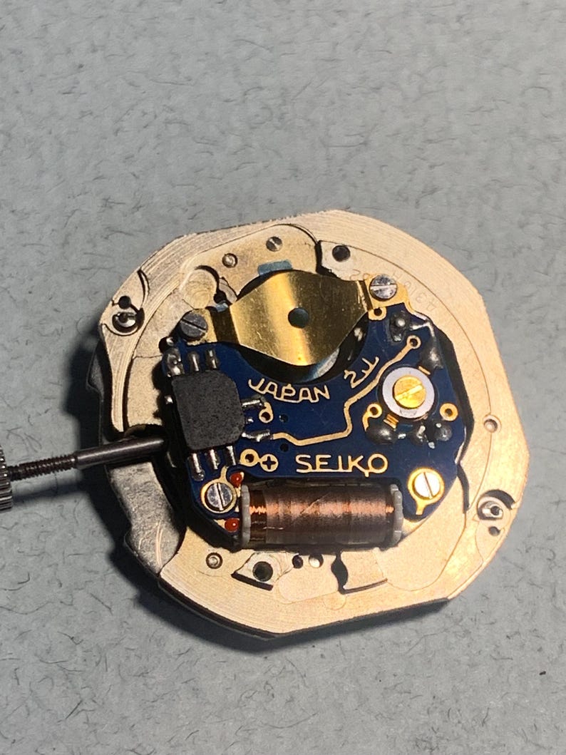 Seiko 4316A Watch Movement: Original Japan, Working Condition image 3