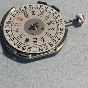 Seiko 4316A Watch Movement: Original Japan, Working Condition image 9
