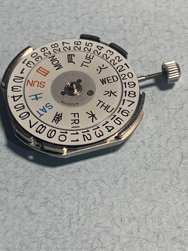 Seiko 4316A Watch Movement: Original Japan, Working Condition image 9