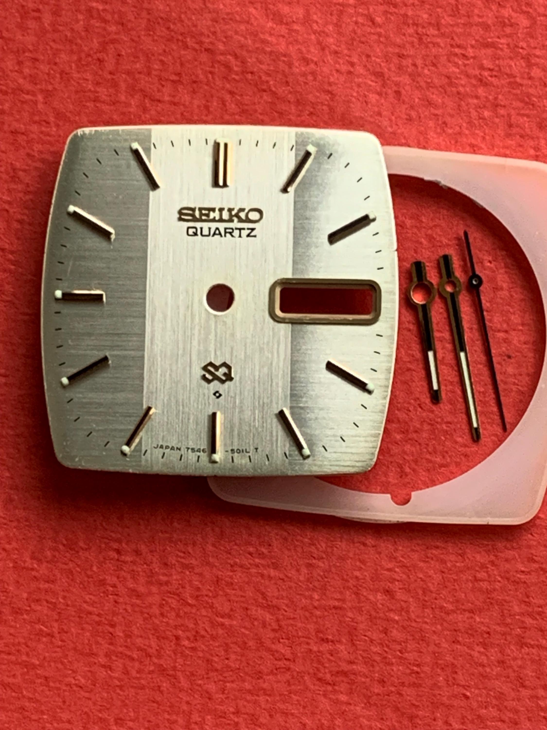 Seiko 7546 Dial, Original Japan, Yellow Color - Etsy