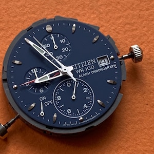 Citizen 0580-S002966 Alarm Kronograf Urverk Fungerar 100% Med Ljud bild 18