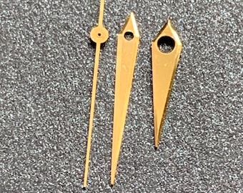 Seiko 6218D Gold Watch Hands Set: Original Day Three Hands