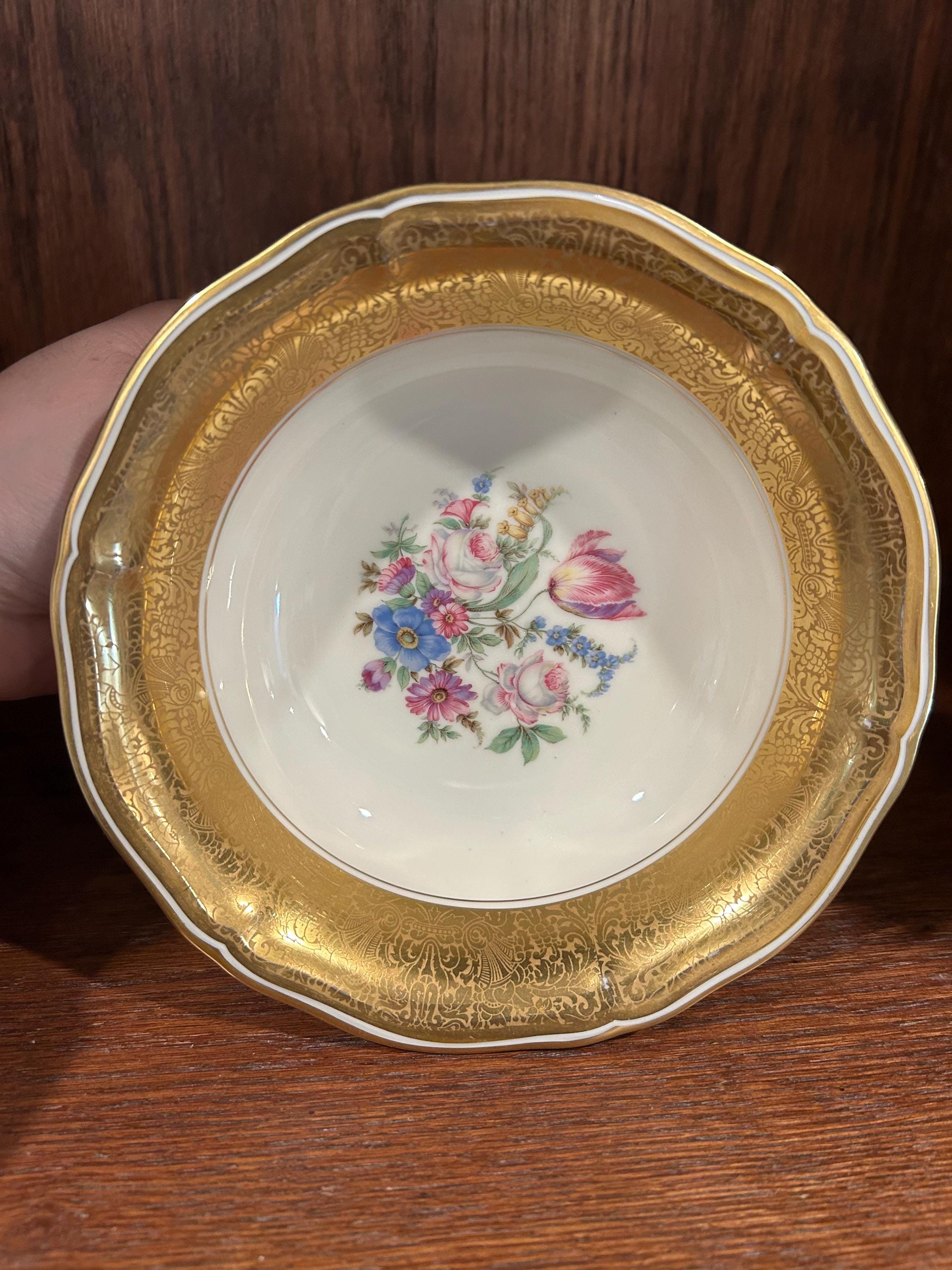 ドイツ製 ROSENTHAL【Siam Yellow】リムディープディッシュ6枚 ドイツ製 ROSENTHAL【Siam Yellow】リムディープディッシュ6枚