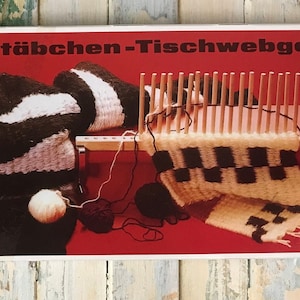 Peg Loom - German Made - 2x 50cm with Table Clamps
