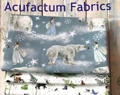 PRE-CUT-PIECES Fabric Acufactum - Fairies, 100% Cotton