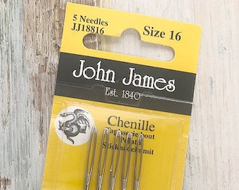 Chenille Needle size 16 - sharp point