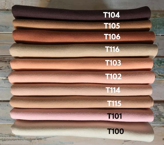 Medium Doll Skin Fabric DeWitte Interlock skin tone Etsy