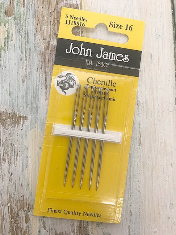 John James Needles - Chenille Size 16