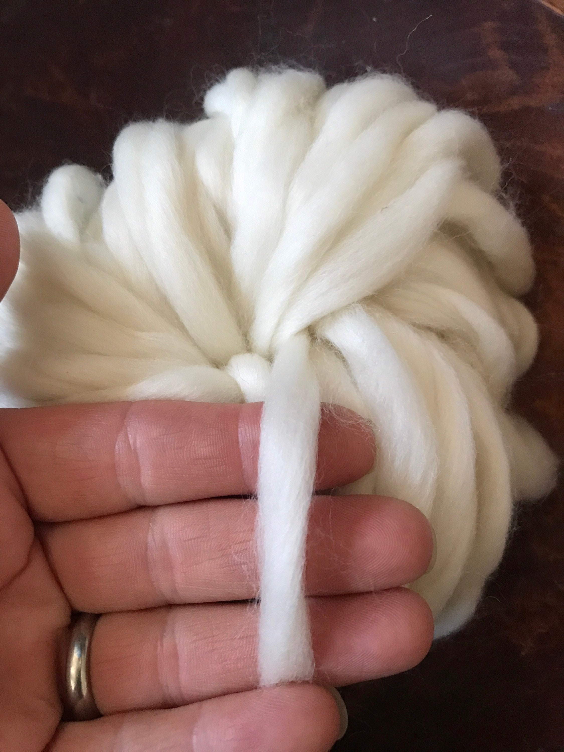 Pencil Roving Fine Merino 22 Micron Undyed - Etsy
