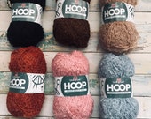 Small Loop Boucle Yarn for Doll hair, knitting, weaving, crafting